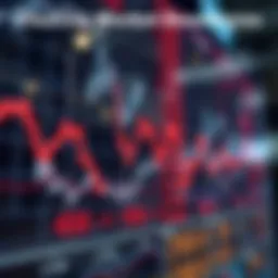 Stock market decline visualization