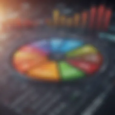 Economic Indicators Impacting Market Trends Graph illustrating economic indicators affecting stock market