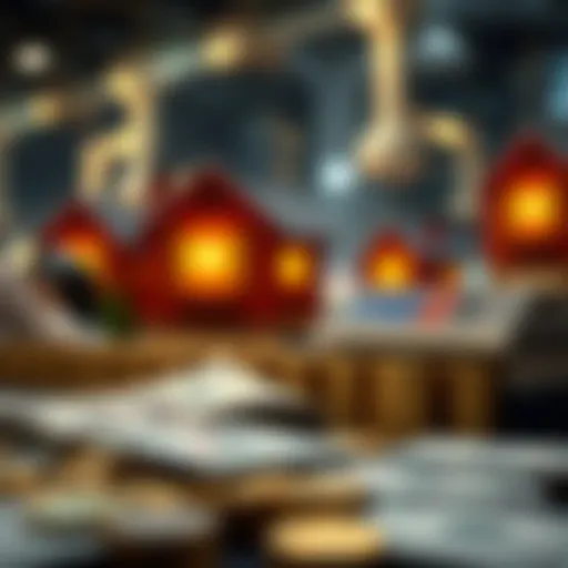 Visual representation of wholesaling financial components