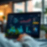 User interface of free accounting software showcasing dashboard features