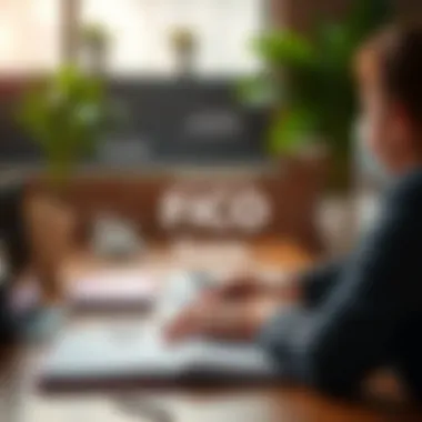 Diagram illustrating the components of a FICO score