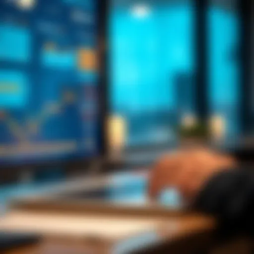 Modern digital banking interface for fund transfers