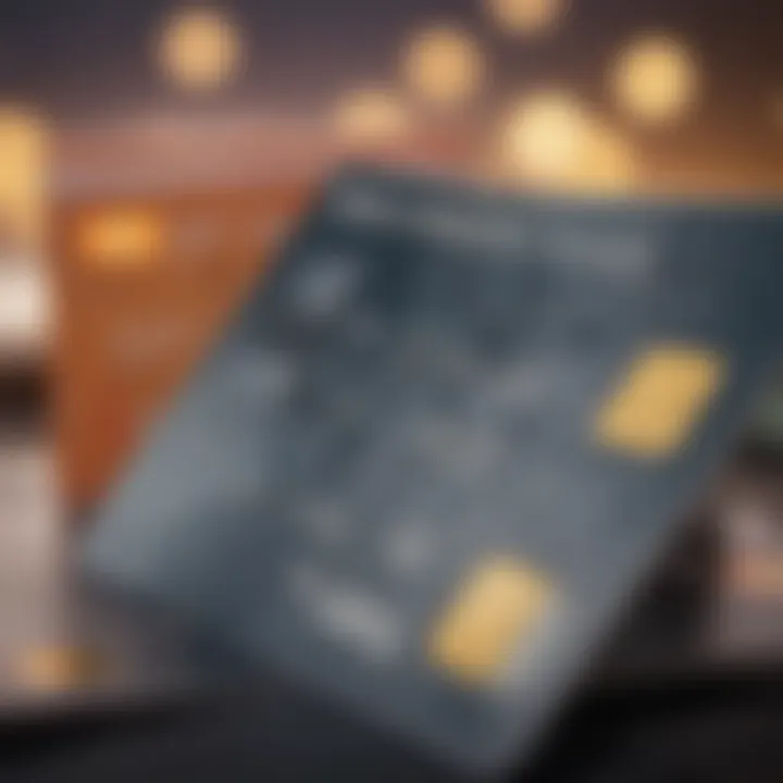 Graphics illustrating various rewards programs associated with credit cards.