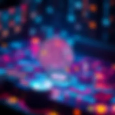 Technological Innovations Driving Cryptocurrency Visual representation of technological advancements in blockchain