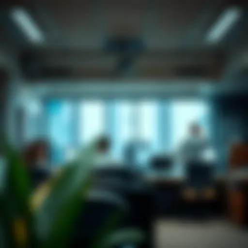 A thriving insurance agency office environment