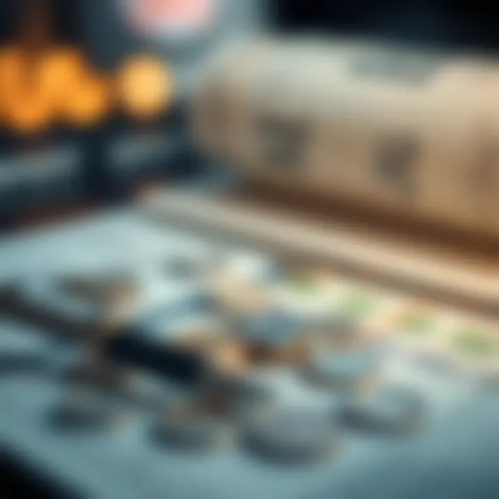 Visual representation of savings strategies influenced by deposit rates