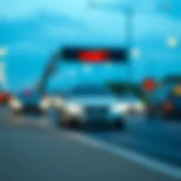 Visual representation of fluctuating automobile loan rates