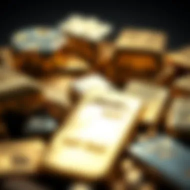 A collection of diverse metals showcasing their luster