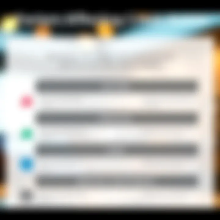 Infographic of factors affecting credit scores