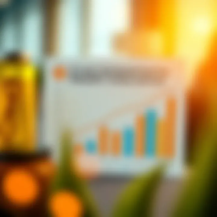 Graph comparing health insurance costs