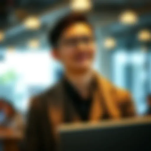 A professional in a high-paying career