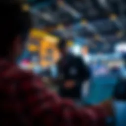 Conceptual depiction of short selling on a digital platform