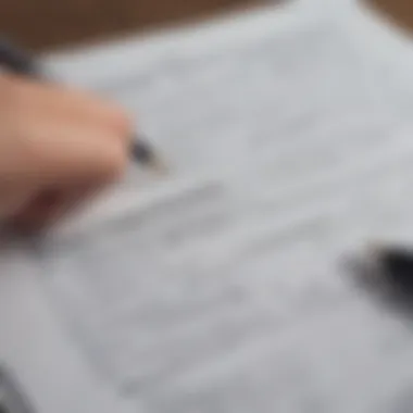 A tax form with a pen beside it, symbolizing tax filing decisions.