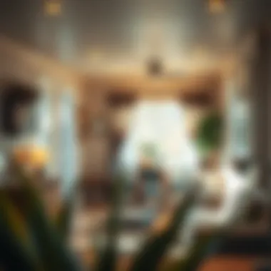 Interior Design of a Mobile Home A cozy interior of a mobile home, reflecting the comfort and design options available to buyers.