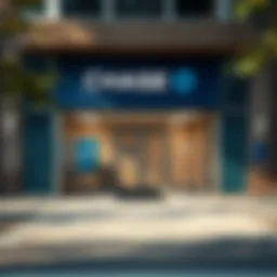 Chase Bank branch exterior showcasing accessibility