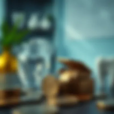 A visual representation of personal savings strategies for funding dental care.