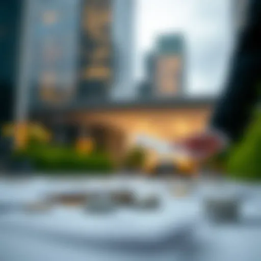 Visual representation of owner financing concept in business acquisition