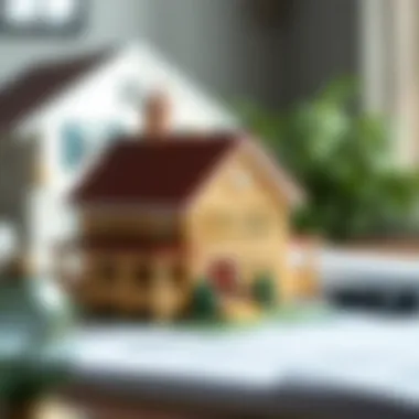 Legal Implications in Residential Transactions A conceptual image of a house with legal documents.