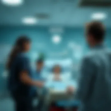 Stakeholder Interactions in Hospital Billing Diagram showing stakeholder interactions in hospital billing