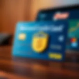 Illustration of secured credit card benefits