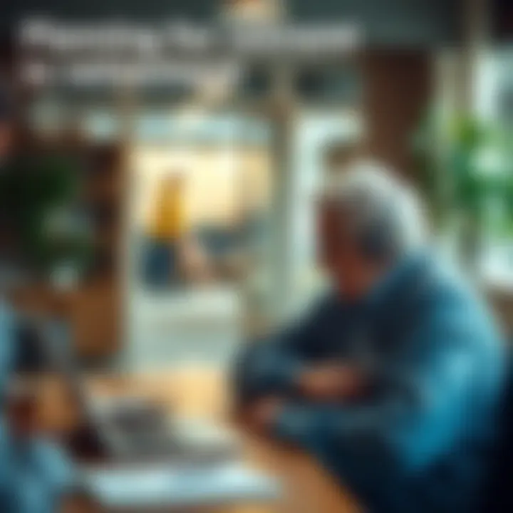 Infographic on retirement planning for health insurance