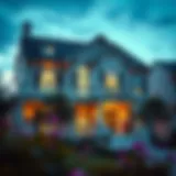 An elegant house showcasing its best features