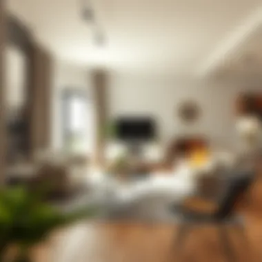 Effective Home Staging Techniques A well-organized home staging setup aimed at attracting buyers