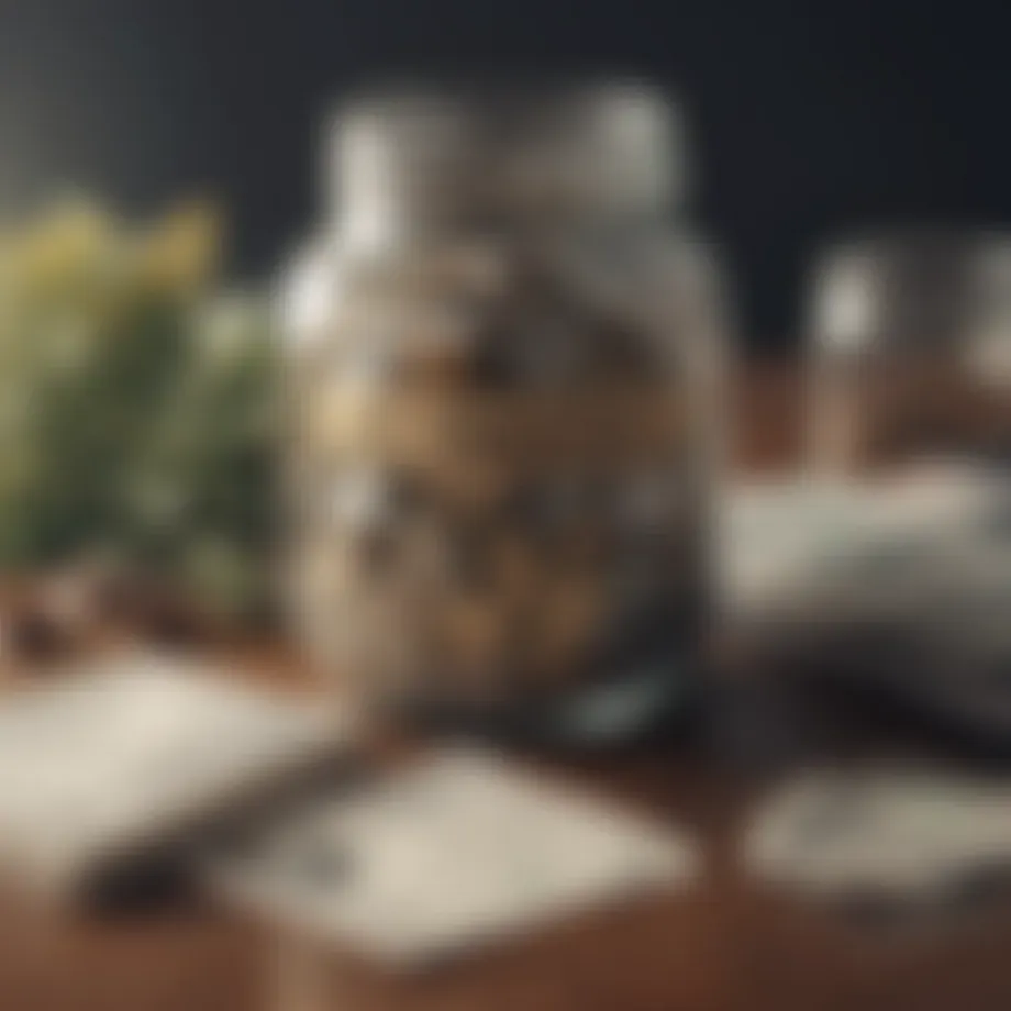 Conceptual illustration of annuities and interest accumulation