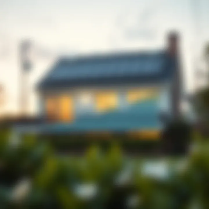 Graph showing the increase in home value after solar installation