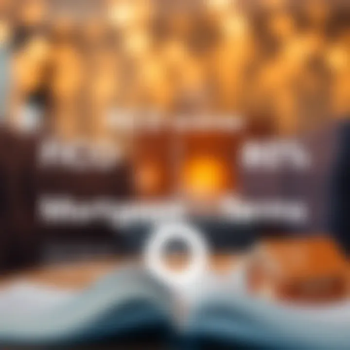 Graphic showing the relationship between FICO scores and mortgage terms