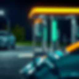 Electric vehicle charging station