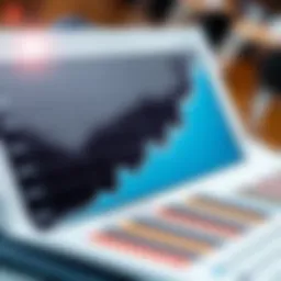 Graph illustrating accountant salary trends