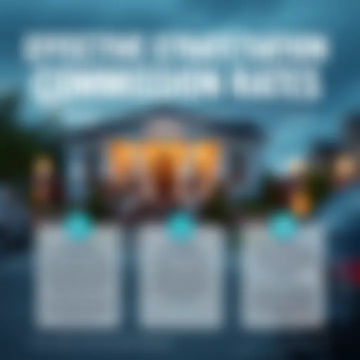 Infographic offering tips for negotiating agent commissions