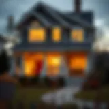 Visual representation of home value assessment