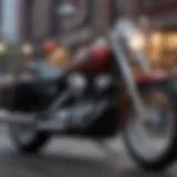 Harley Davidson motorcycle showcasing financing options