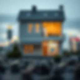 Conceptual representation of interest-only mortgage structure