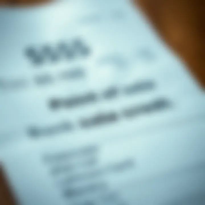 Detailed view of a bank statement highlighting point of sale credit.