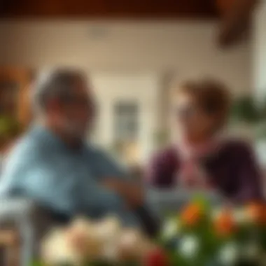 Homeowners Weighing Refinancing Decisions Homeowners discussing refinancing options