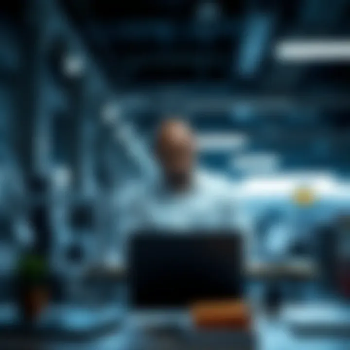Operational efficiency represented by streamlined workflow