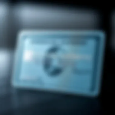 The sleek design of the American Express Green Card showcasing its unique features.