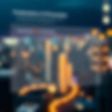 Diagram showing potential future scenarios related to fiscal policy