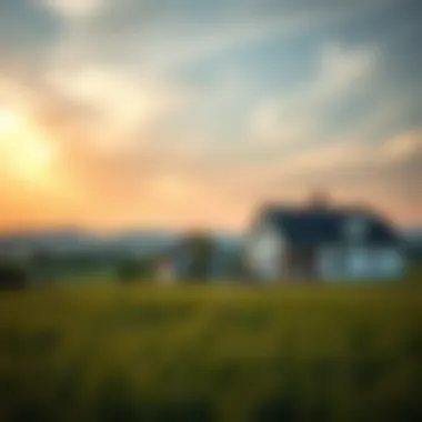 Rural Home Opportunities A serene rural landscape representing potential home locations