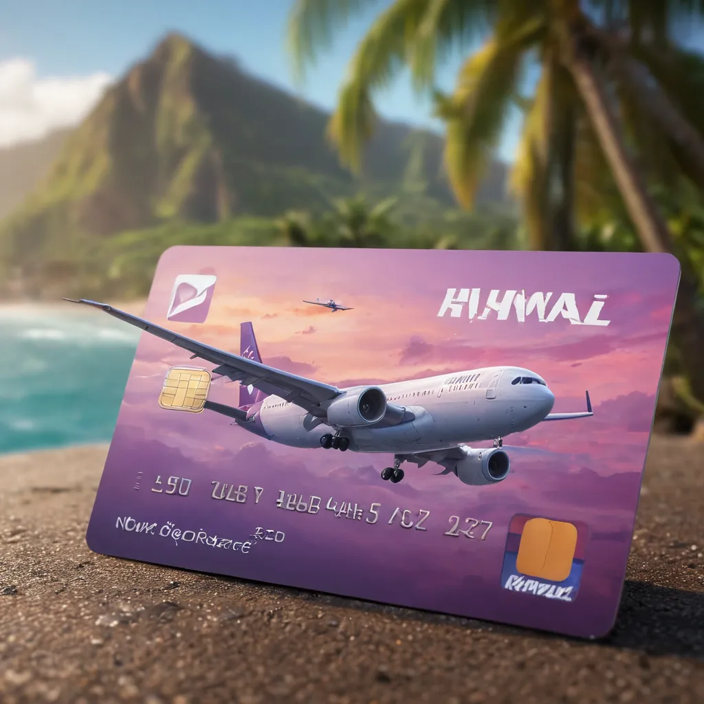 Maximize rewards with hawaiian airlines credit card